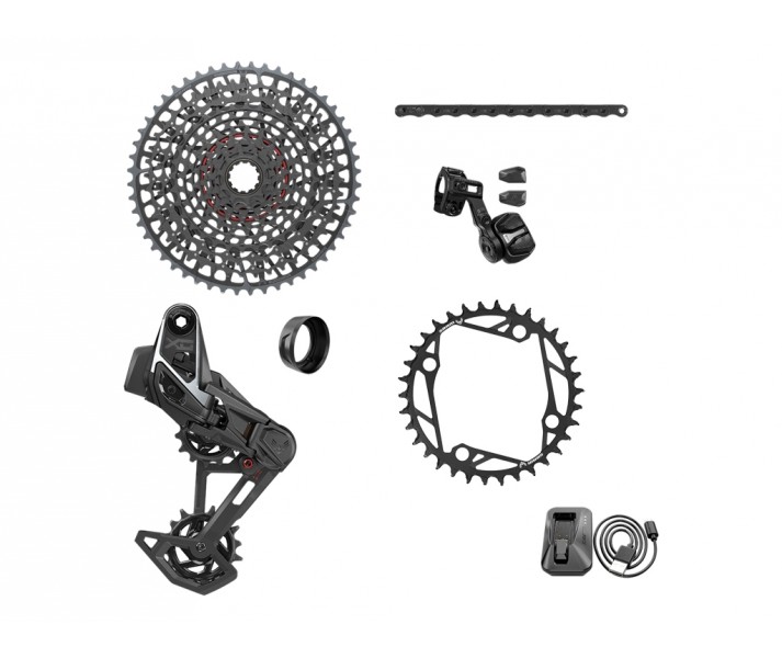 Grupo Sram X0 Eagle AXS T-Type E-MTB 104BCD Sin Bielas