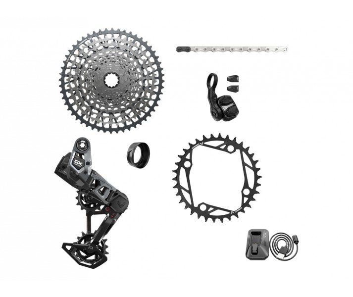 Grupo Sram GX Eagle AXS T-Type E-MTB 104BCD Sin Bielas