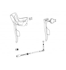 Repuesto Leva Freno Derecha + Electrónica Sram Apex eTap AXS