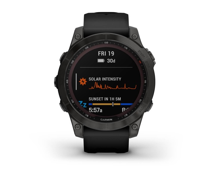 Reloj Garmin fenix® 7  Sapphire Solar Edition Negro