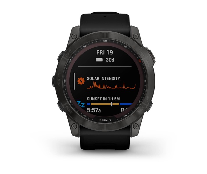 Reloj Garmin fenix® 7X  Sapphire Solar Edition Negro