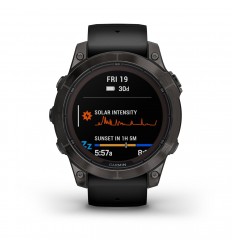 Reloj Garmin fenix 7 Pro Sapphire Solar Negro