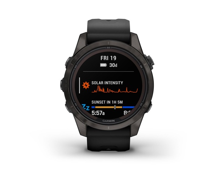 Reloj Garmin fenix® 7S Pro  Sapphire Solar Edition Negro