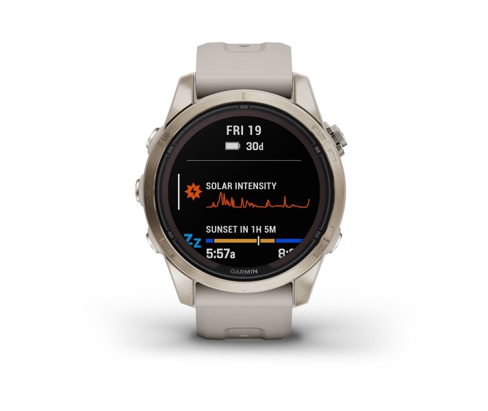 Reloj Garmin fenix® 7S Pro  Sapphire Solar Edition Beige