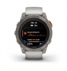 Reloj Garmin fenix® 7 Pro  Sapphire Solar Edition Naranja