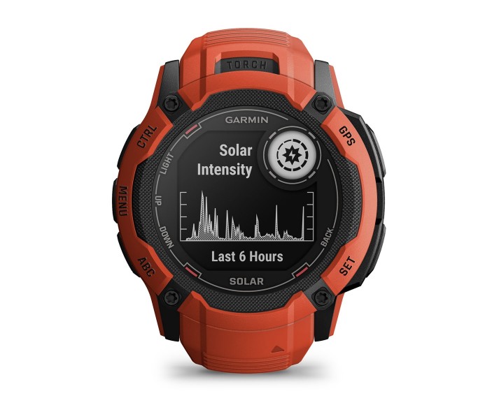 Reloj Garmin Instinct® 2X Solar Rojo