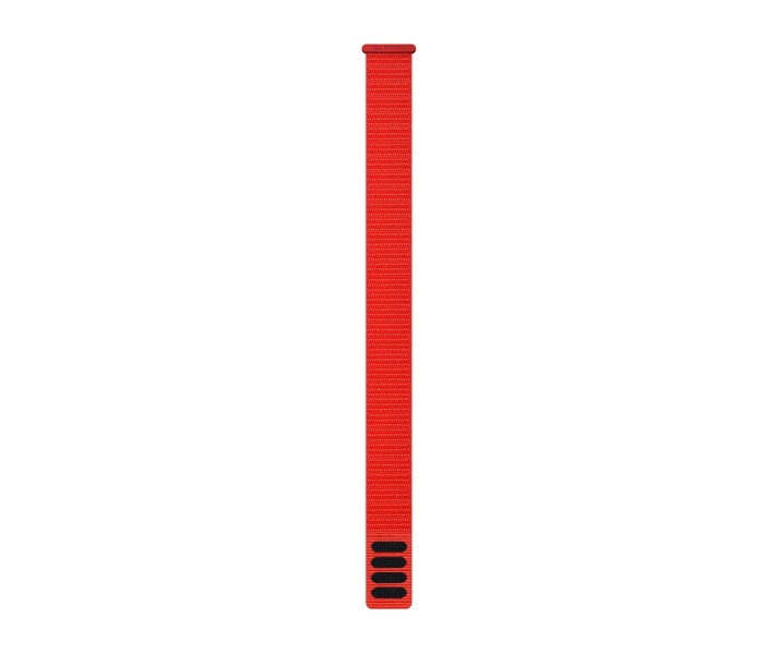 Correa Garmin de nailon UltraFit (22 mm), Rojo