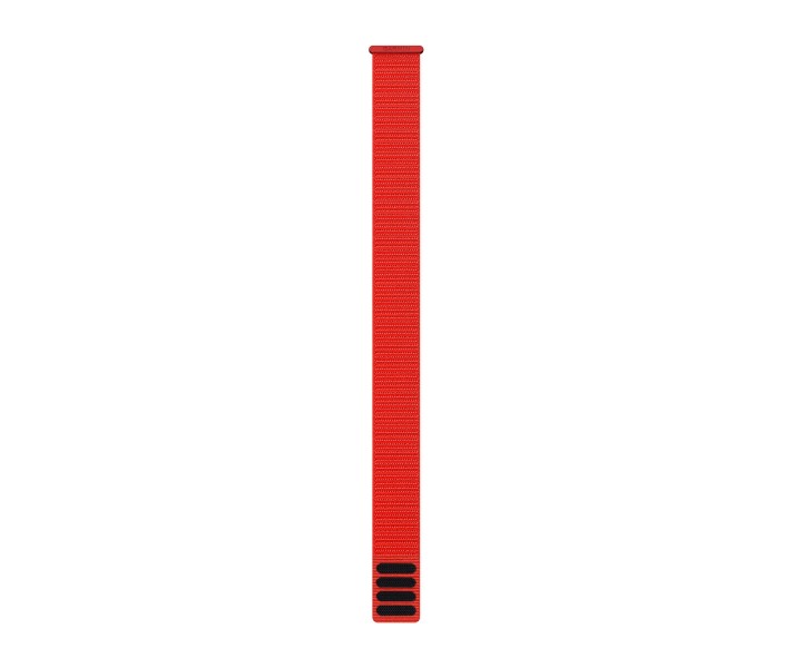 Correa Garmin de nailon UltraFit (26 mm), Rojo