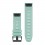 Correa Garmin de ordenador de buceo QuickFit® 26, Silicona verde (Juego de 3 piezas)