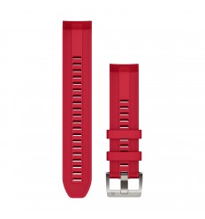 Correa Garmin QuickFit 22 silicona rojo