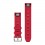 Correa Garmin de reloj QuickFit® 22, Correa Garmin de silicona roja