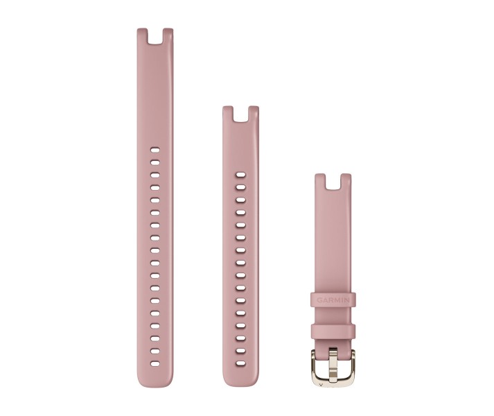 Correa Garmin para Lily® (14 mm), Rosa, hebilla en oro crema