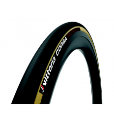 Cubierta Vittoria Corsa 700x32c Crema/Negro