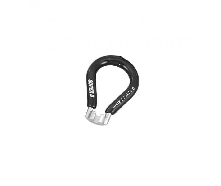 Llave de radios 0.127'' (3.23mm). Negra