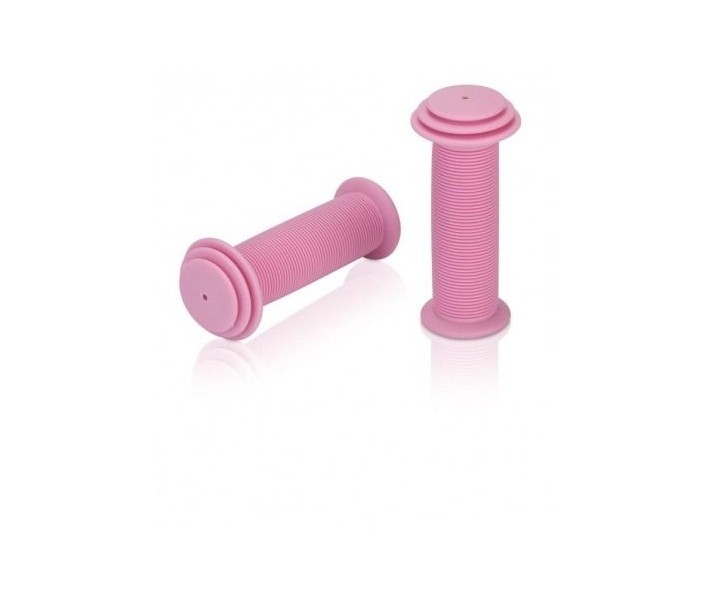 Puños XLC GR-G18 para niños 100mm Rosa