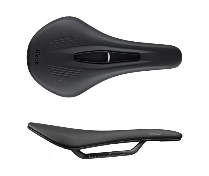 Sillín Fizik Argo Vento X1 Carbon 140mm Negro