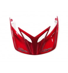 Visera Casco Giro E2 Rojo/Blanco