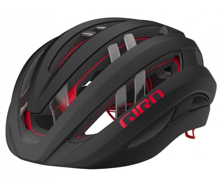 Casco Giro Aries Spherical Negro Mate/Rojo