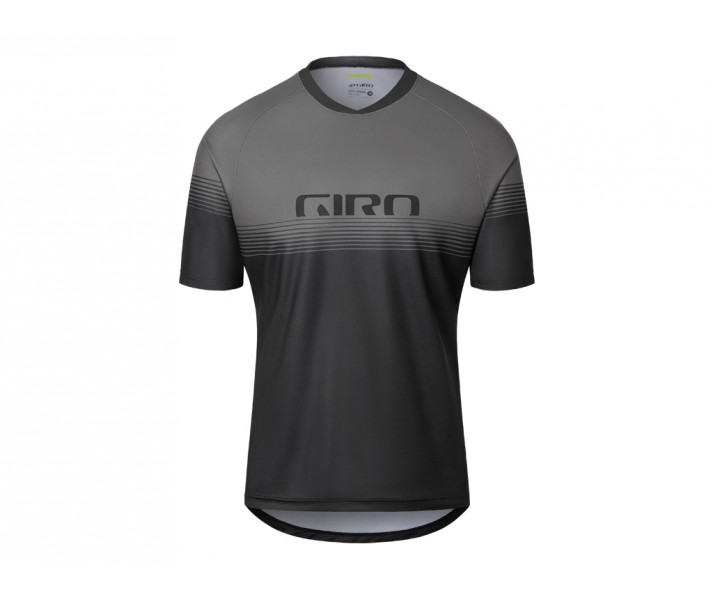 Camiseta Giro Roust Negro/Gris