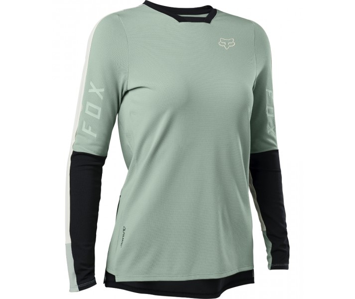 Camiseta Mujer FOX Defend Pro LS Eucalyptus |28967-341|