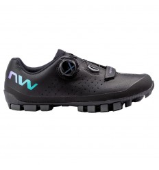 Zapatillas Northwave Hammer Plus Mujer Negro-Iridescent