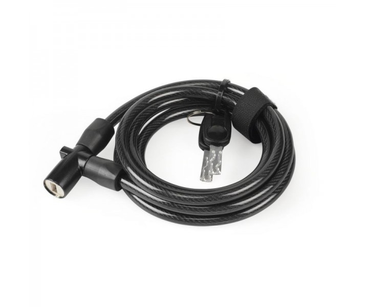 Candado XLC Cable Espiral LO-L14 180cm Negro