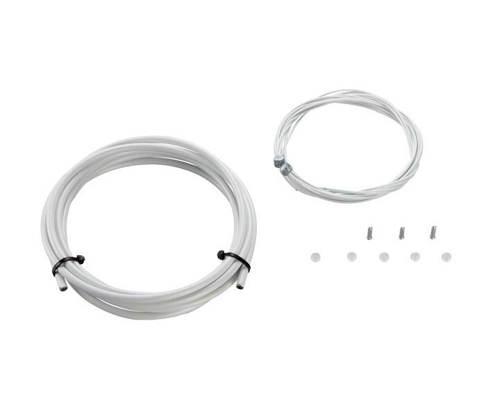 Kit Cable Cambio KCNC incl Fund-Top. 4mm 1UNI blanco |KCCABCMK1BLUN|