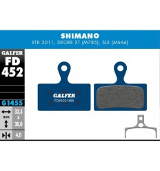 Pastilla de freno Galfer Shimano XTR- Deore -XT BR-M785- SLX M666