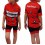 Equipación Codisport Niño Culotte+Maillot Rojo