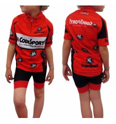 Equipación Codisport Niño Culotte+Maillot Rojo