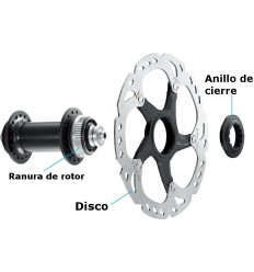 Disco Shimano 180mm Center Lock RT54 Solo Resina