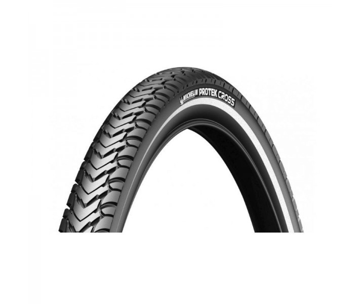 Cubierta Michelin 26x1.60 Protek Cross Flanco Reflectante