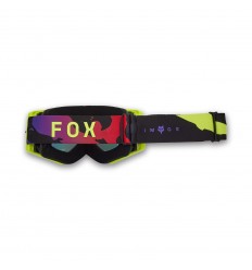 Máscara Fox Airspace Throttle Negro Amarillo Lente Spark |33132-019|