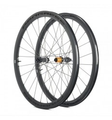 Juego De Ruedas Progress Aero Disc Cubierta 12x100/12x142 Negro