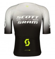 Maillot Scott Ms Rc Scott-Sram Aero Ss Negro / Blanco