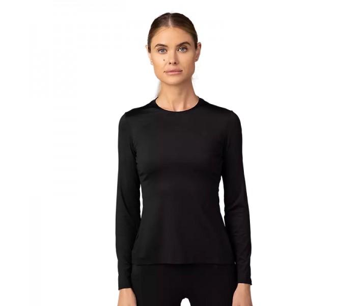 Camisa Fox m/l Tecbase Fire mujer Negro