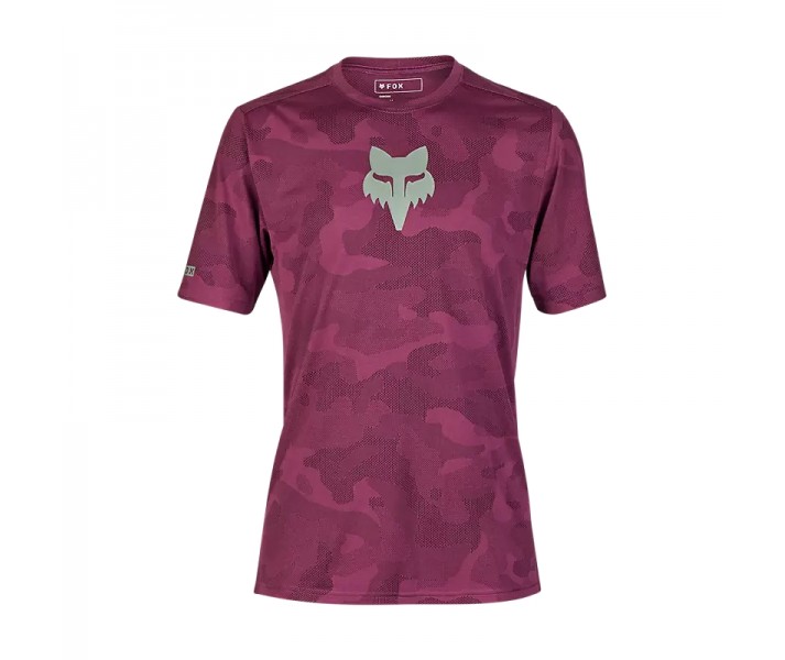 Camiseta Fox técnica m/l Ranger TruDri Verde Cactus