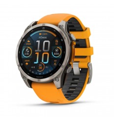 Reloj Garmin Fenix 8 47mm Amoled Naranja