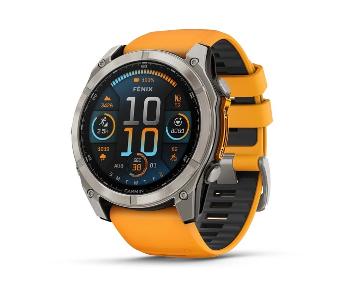 Reloj Garmin Fenix 8 51mm Amoled Naranja