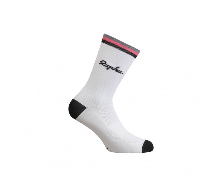 Calcetines Rapha Logo Blanco