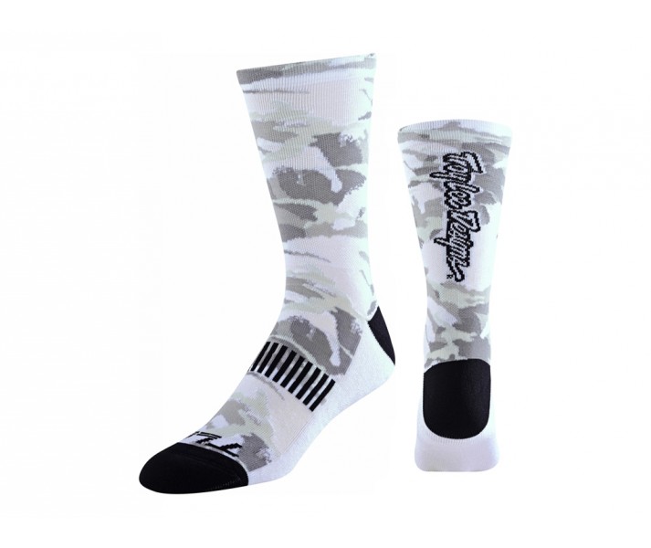 Calcetines Troy Lee Signature Performance Blanco Camuflaje