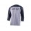 Camiseta 3/4 Troy Lee Camber LT Gris Oscuro/Gris