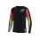 Camiseta Larga Infantil Troy Lee Sprint Richter Negro/Rojo/Amarillo