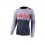 Camiseta Larga Troy Lee Flowline Gris/Rojo