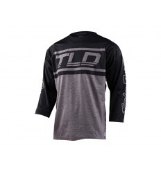 Camiseta Larga Troy Lee Ruckus Gris/Negro/TLD