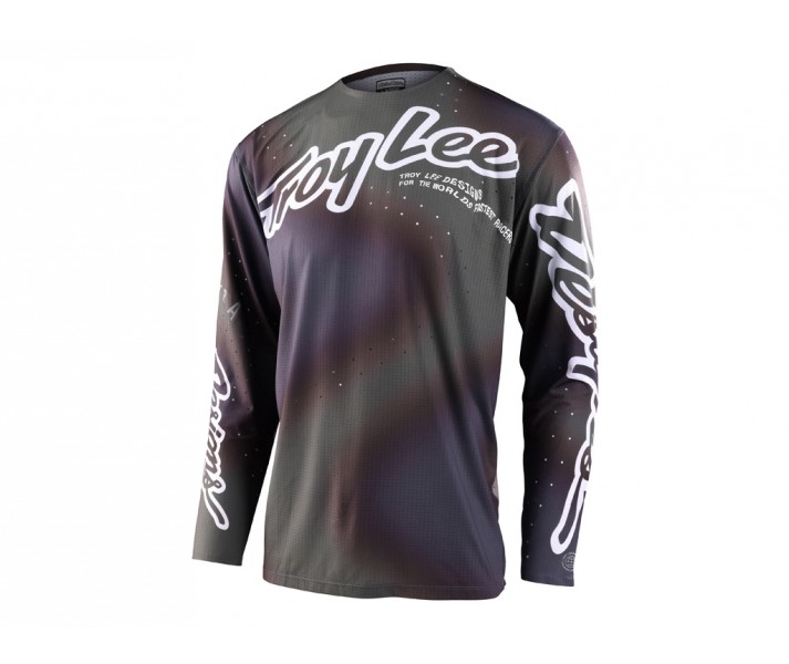 Camiseta Larga Troy Lee Sprint Ultra Verde/Gris