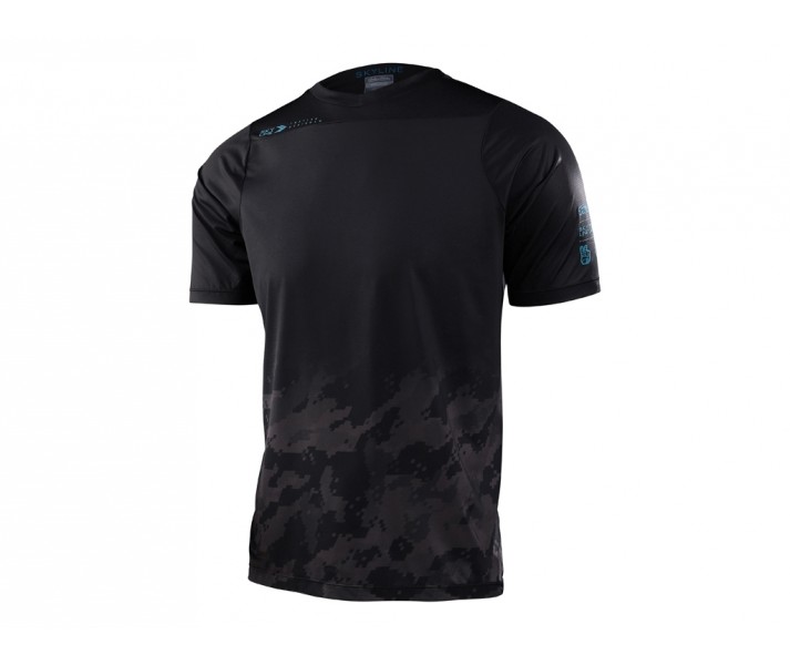 Camiseta Troy Lee Skyline Negro/Azul