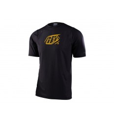 Camiseta Troy Lee Skyline Negro/Dorado