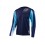 Camiseta Troy Lee Sprint Azul Oscuro/Azul/Blanco