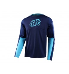 Camiseta Troy Lee Sprint Icon Azul Oscuro